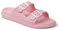 ICONIX Ciabatte Donna Estive – Leggere e Comode per Casa, Piscina e Mare – Doppia Fascia in Vari Colori (Rosa, Sistema Taglie Calzature EU, Adulto, Donna, Numero, Media, 36)