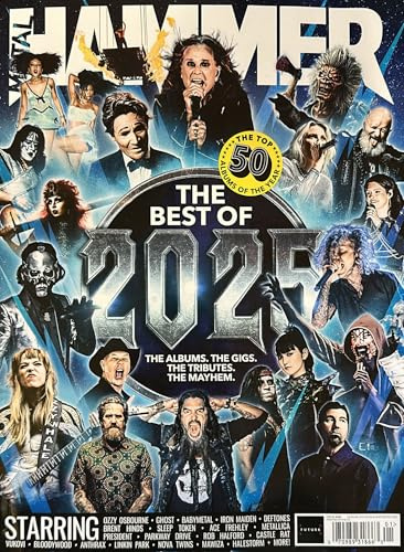 Metal Hammer Magazine January 2026 - The Best of 2025 + WALL CALENDAR for 2026