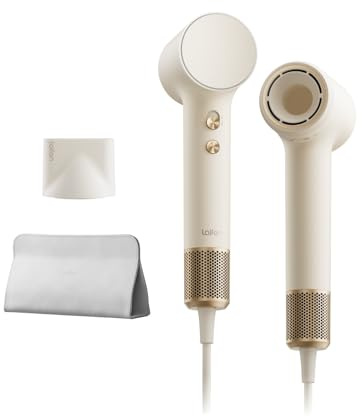 Laifen Mini Seche Cheveux de Voyage avec Sac, 110 000 tr/min, 299g, Doré