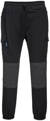 Portwest KX3 Flexi Bundhose, Größe: L, Farbe: Schwarz, T803BKRL