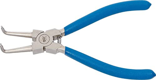 BGS 447-4 | Pinza ad anelli elastici | angolata | per anelli elastici interni | 175 mm | pinza seeger | antiscivolo