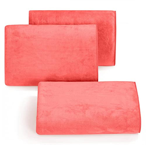 EUROFIRANY Handtuch Mikrofaser Schnelltrocknend Weich Schlicht Set 6-er Pack Oeko-Tex