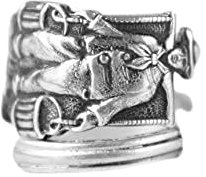 Besteckschmuck Ring, ca. 57 (18) Ring aus Besteck