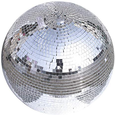 IBIZA MB020 SPIEGELKUGEL 50cm DISCO KUGEL EVENT PARTY BÜHNE DJ CLUB RETRO 70er 80er