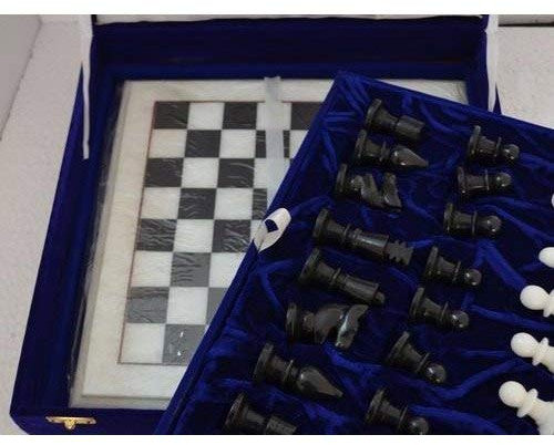 Marmor Stein Schachspiele