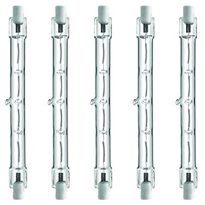 WATTERIE: 5er Pack: Halogenstab 78mm R7s 80 Watt warmweiß 2700K dimmbar 220-240V 1400 Lumen ► Halogen ► Leuchtmittel ► Halogenstab ► R7s ► R7s Leuchtmittel ► Halogenstab 78mm