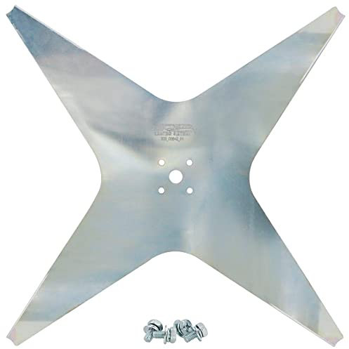 tecnogarden Lama a 4 Punte da 36 cm, per Ambrogio L300, in Acciaio armonico - 860406