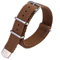 SKM Sport-Leinenuhr mit NATO Herren-Armband-Zubeh?r für R-Olex Water Ghost Seiko No. 5 Nylon-Armband 20 mm 22 mm (Farbe: Braun, Gr??e: 20 mm)