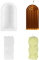 URAQT Moldes para Velas, Kit para Hacer Velas con 2 Molde Silicona de 3D, Kit Velas para Hecho a Mano DIY para Hacer Manualidades, Resina y Jabones-B