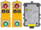 Palan Industriel Cran TéLéCommande Sans Fil ÉTanche ÉLectrique Ascenseur Palan Radi Transmetteur RéCepteur pour Pont Grues 328.1ft (CA 220V)