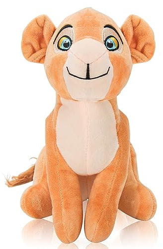 Philoctes Kuscheltier Orange, 23 cm Plüschtiere, Orange Löwin Süße Plüschfigur, für Mädchen Jungen Geburtstag, Kinder und Erwachsene Geschenk, Freundin Festival Urlaub Geschenke