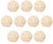 Uxcell 10 Pcs Wicker Rattan Balls 2.4 Inch Rattan Decorative Balls for Centerpiece Bowls Vase Fillers Home Decor Original