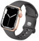 HdanMole Correa deportiva compatible con Apple Watch Correa 38mm 46mm 40mm 41mm 42mm 44mm 45mm, correa de silicona suave para iWatch Series 10 9 8 7 6 5 4 3 2 1 SE Hombres Mujeres, Cacao