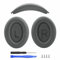 Ear Cushion and Protein Leather Replacement Headband Pad Kit for Bose QuietComfort 35 45 QC35 QC45 with Noise Isolation Memory Foam (Dark Gray)