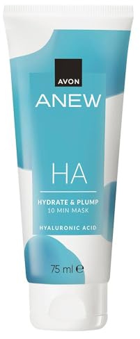 AVON Anew Hydrating Overnight Mask 75 ml | Feuchtigkeitsmaske mit Hyaluronsäure und Sheabutter für intensive Pflege über Nacht