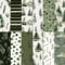 Waldmuster Scrapbooking Papier 30x30 cm, 24 Blatt/12 Designs Doppelseitiges Bastelpapier, Weihnachtsbaum Dekorpapier Decoupage Papier Block für DIY Alben Bullet Journals Süße Geschenke ﻿
