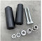 DKPMWD Sturzschutz No Cut Motorrad Sturzpads Absturzsicherung Schutz Für FJR1300 FJR 1300 2006-2011 Sturzpads(Schwarz)