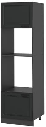 Vicco Armario para microondas R-Line, Antracita casa de Campo, 60 cm
