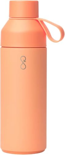 Ocean Bottle - Recycelte Edelstahlflasche – umweltfreundlich und wiederverwendbar (Original 500 ml, Sunset Peach)