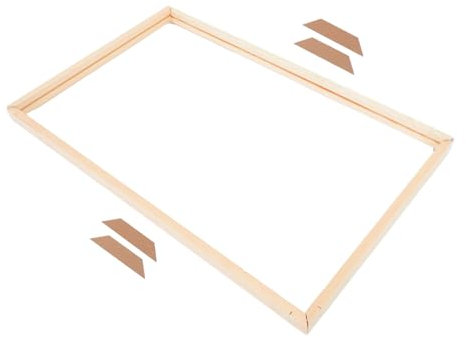 Angoily 1 Satz Holzrahmen für digitales Ölmalerei Fotorahmen-Kit Canvas -Rahmenkonstruktion holzrahmen bausatz selber machen Ölmalerei Börsenstangen Canvas -Kunstwerk Holzrahmen Malrahmen