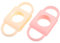 Abaodam 2pcs Bottle Handles Removable Wide Neck Grips for Sippy Cups Ergonomic Antislip Design Compatible with Dr Brown for Smooth Transition from Bottle Feeding to Self Feeding