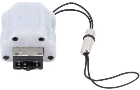 VBESTLIFE Typ -C -Kopfhöreradapter für GBA SP, 3D -gedruckter PETG -Konverter Jack für Game Advance SP, Enthält Anti -Verlust -Lanyard für Tragbare Spiele (GRAY)