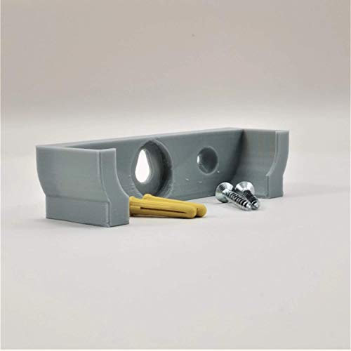 Supporto per Apple TV 2a/3a generazione (parete/TV), colore: grigio