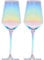 Rainbow Wine Glasses - Set of 2