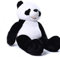 Bananair - Peluche Géante Panda - Assemblé en France - Nounours Géant XXL Ultra Doux et Moelleux, Câlins Assurés pour Anniversaires, Déco Chambre, Célébrations (130 cm)
