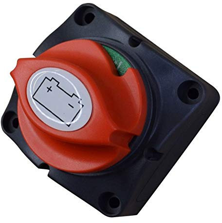 Marine master battery switch - 12V-48V, 275A Continuous - Pack of 2