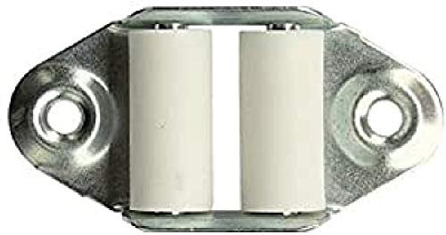 Guidacinghia con rully in nylon per tapparelle