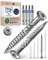 Edelstahl A2 Linsenkopfschrauben 5x70 - Torx Schrauben 5mm stark, 1000 Stück, 70mm lang, Holzschrauben inkl. 4x Torx Bits