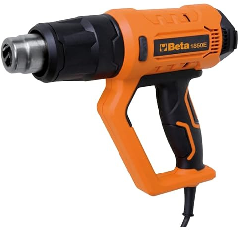 BETA 1850E - Pistola Termica con Regolazione Elettronica e Display Digitale per Termoretrazione, Saldature e Rimozione Vernici