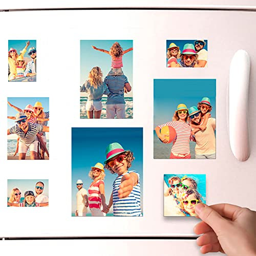 Foto Imán para la Nevera Personalizado. Imanes Flexibles Personalizados con Tus Fotografías (4 Imanes 5x7,5 cm)