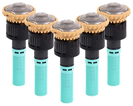 GNCGarden Pack 5 - Boquilla giratoria RainBird R-Van 18 - Rain Bird Toberas de Franja Ajustable 45 º - 270º - Alcance 4 a 5,5 m - Toberas para difusores/aspersor Rain Bird