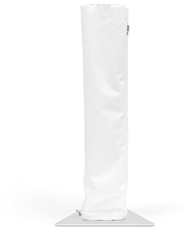 VASNER AirCape Tower - Abdeckhaube für HeatTower, Heizstrahler Schutzhülle, Terrassenheizer Abdeckung, Terrassenstrahler Haube atmungsaktiv & Made in Germany (AirCape Tower, Weiß)