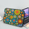 Showudesigns Colorful Flower Laptop Sleeve Bag for Women Lightweight Laptop Protector Neoprene Laptop Sleeve 17 inch Suitable Gifts for Friends Tablet Bag Green