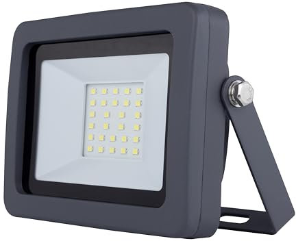 REV FLARE LED Strahler für außen – IP65, LED Lampe 20W, 1700lm, 6500K – ideal für Hofeinfahrten, Garagen & Hauseingänge, anthrazit