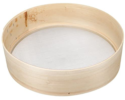 BESTonZON Tamis À Farine Maille En Bois De Poche Passoire À Farine Tamis De Cuisson Passoire À Pâtes Sucre Tamis De Filtration De Soja Outil De Cuisson Pour La Cuisson Filtrer La Poudre
