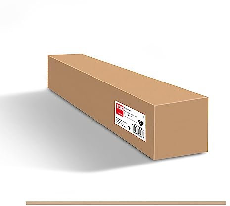 TOX Rundstäbe Stix Wood aus massivem Buchenholz mit hoher Robustheit und Elastizität, glatte Oberfläche, ideal für Heim- und Handwerker oder Holzarbeiten, 6x1000 mm, 10 Stück, 015100106