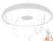Mendx Plafoniera da incasso con altoparlante Bluetooth,Lampada da soffitto LED 18W 5000K Luce da doccia,Illuminazione da soffitto LED impermeabile alla musica per camera/sala da bagno