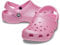 Crocs Classic Glitter Clog T, Zuecos Unisex niños, Pink Tweed Glitter, 19/20 EU