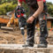 32.7CC Abbruchhammer Bohrhammer Betonhammer 3 In 1 Multifunktions-Benzin-Abbruchhammer 1200W 2 Stroke 30J Schlagkraft Schlaghammer Mit 5 Bohrern