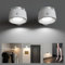 Speclux Akku Wandleuchte Mit Bewegungsmelder 2 Stück, Batteriebetriebene Innen LED Wandlampe, Taye-C Wandleuchte Kabellos, 3 Farben, 360° Drehbare Magnetische Wandlampe, für Flure, Wohnräume, Treppen