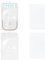 NAROSEBE 2 Pcs Cubierta Impermeable Timbre Exterior Funda Lluvia Timbre Cubierta Transparente para Timbre Protector de Cubierta de Lluvia para Proteger el Timbre Inalámbrico con 2 Hojas Adhesivas