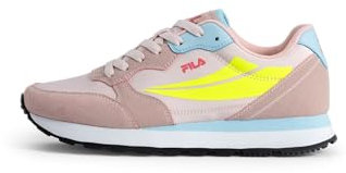 FILA Hypert Wmn, Zapatillas Mujer, Mauve Chalk Acid Lime, 37 EU