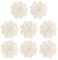 8 Piezas manteles Individuales Dorados, manteles Individuales Resistentes al Calor, manteles Individuales Resistentes al Calor, decoración de Mesa, manteles Individuales Lavables