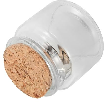KONTONTY Stiftwaschbecher Glasreiniger pinselbecher Künstler Pinselhalter pinselablage Glasbecher für Pinsel Werkzeug Nagelbürste Glasschale für Acrylnägel Nagelkunst Schale Tasse hölzern