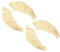 Anneome 2 Pairs Angel Wings Dress Accessories Clothes Patches DIY Clothes Supply Clothes Decoration Angle Wing Patch Wing Ornament Clothes Repairing Patch Garment Clothing Decor Polyester