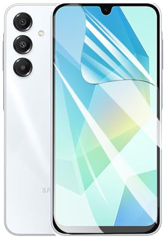 [2 pcs] Films de Protection d'écran en Hydrogel pour Samsung Galaxy A16 5G 6.7, [HD] Film de Protection en Transparent TPU Souple [Pas de Verre Trempé]